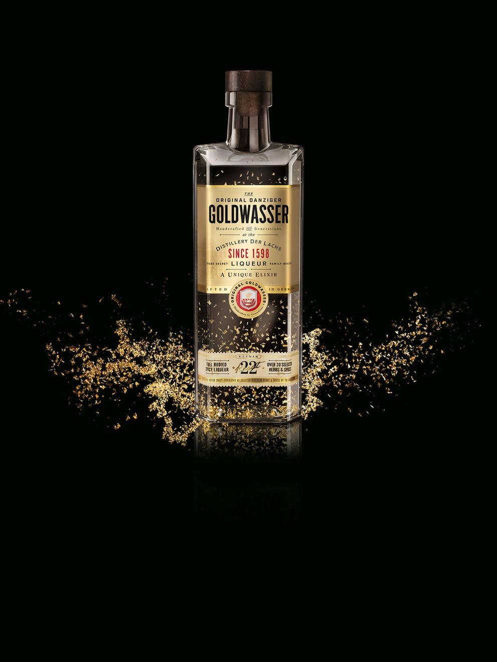 Goldene Momente - The Original Danziger GOLDWASSER - Liqueur