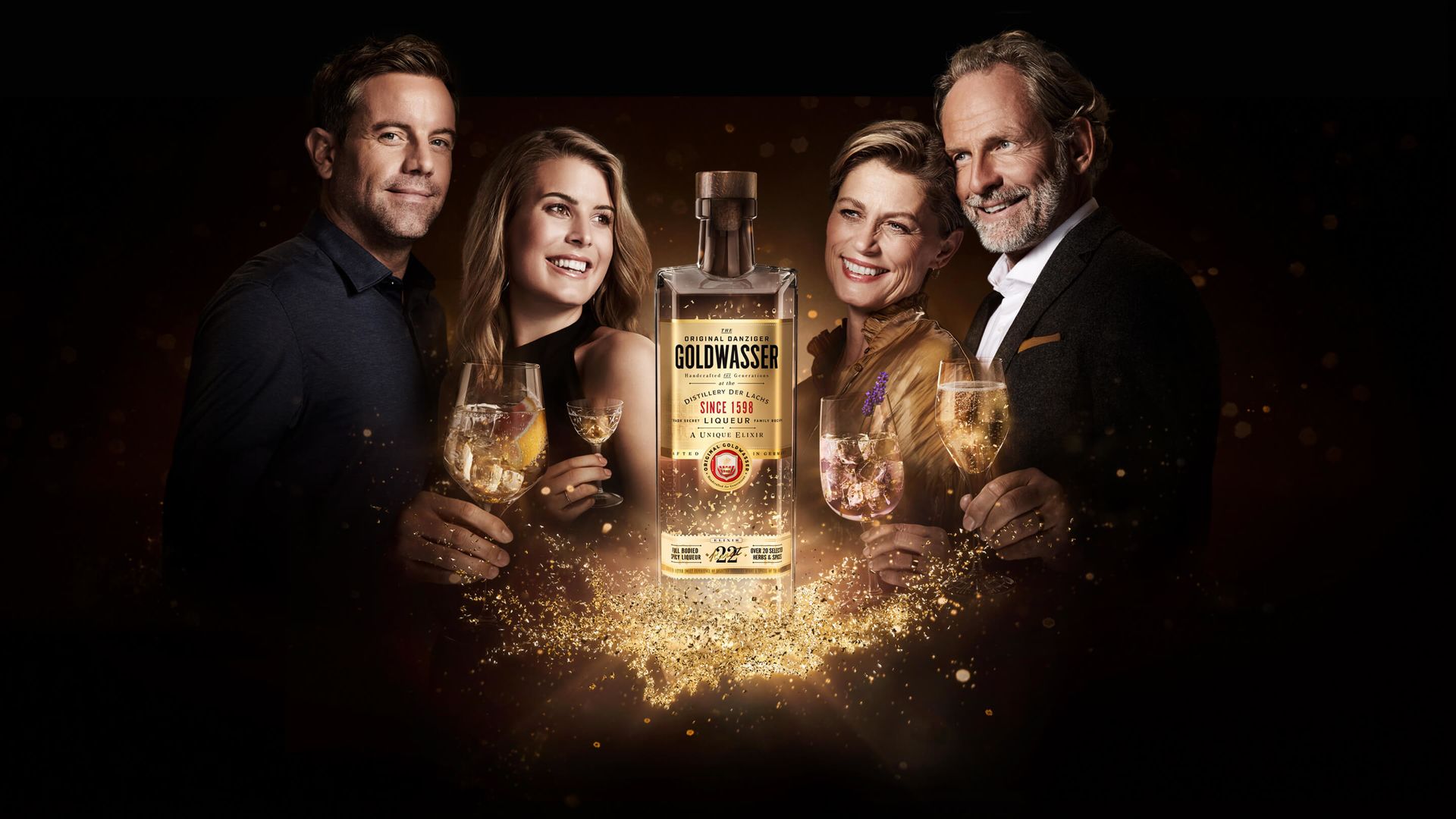 Goldene Momente - The Original Danziger GOLDWASSER - Liqueur