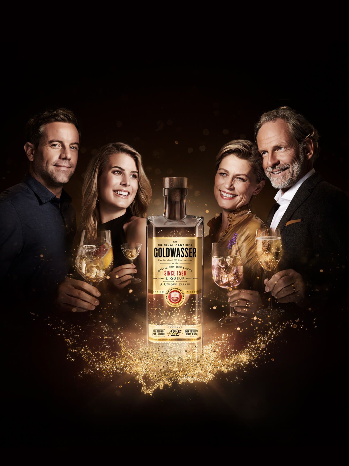Goldene Momente - The Original Danziger GOLDWASSER - Liqueur